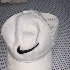 White Nike hat